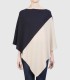 Poncho Bicolore